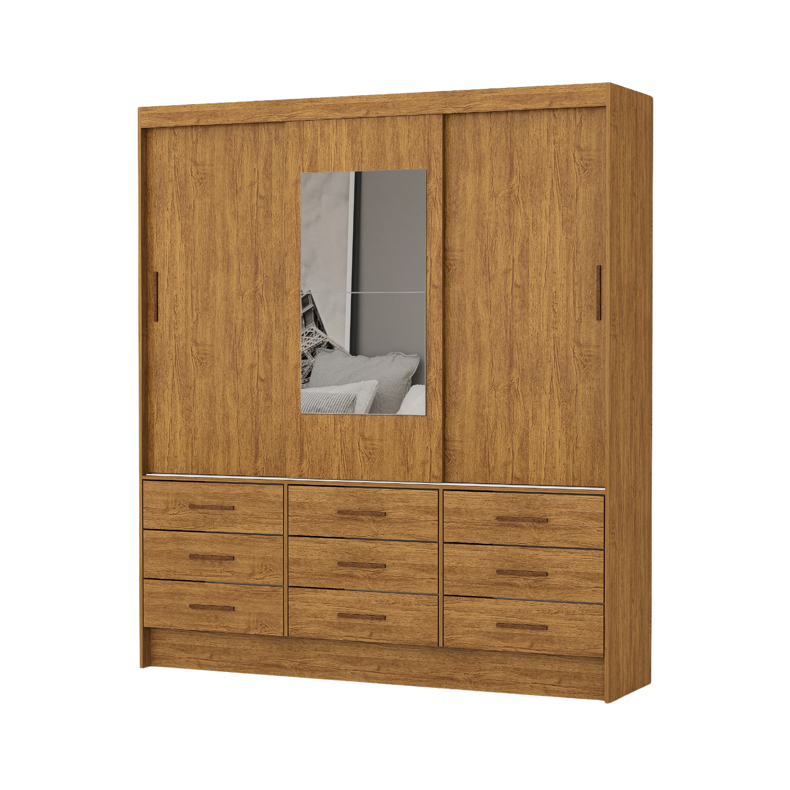 GUARDA-ROUPA 3 PORTAS SEVILHA