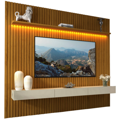 HOME ATÉ 85″ NOBRE RIPADO 230 (COM NICHO) – GELIUS