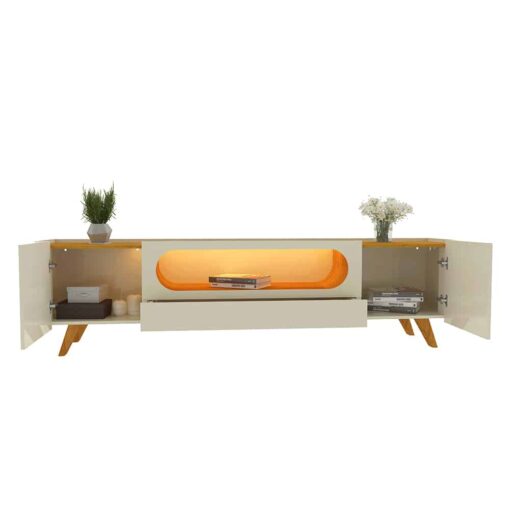 RACK NOBRE 210 OFF WHITE/NATURALE – GELIUS