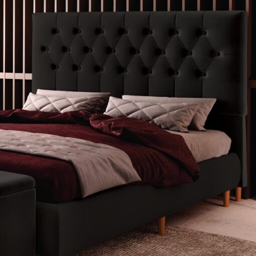 CABECEIRA CASAL TURIM VELUDO – LARMÓVEIS/TREVO ESTOFADOS