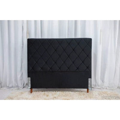 Cabeceira Casal Paris Suede Larg. 1.40m