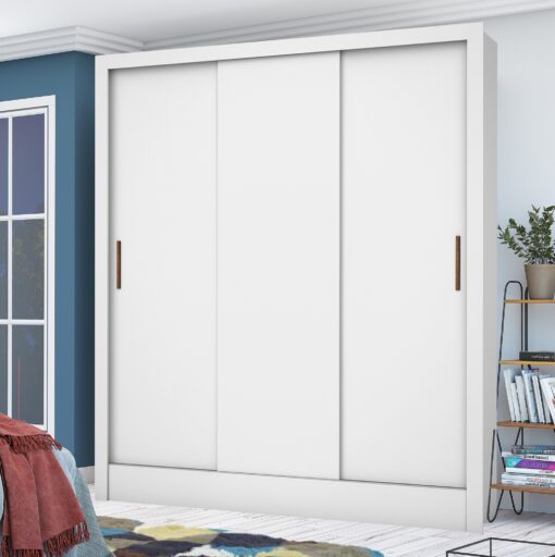 GUARDA-ROUPA 3 PORTAS DUBAI/SANTIAGO (SEM ESPELHO) 1,79 M – CARIOCA MÓVEIS