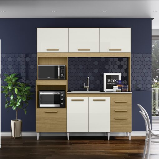 Kit Cozinha Para Pia Camila 1,81 M – Aramóveis