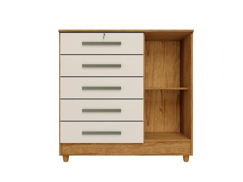 CÔMODA VITÓRIA 5 GAVETAS 1 PORTA
