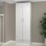 ARMÁRIO MULTIUSO MILÃO COM 2 PORTAS E 4 PRATELEIRAS