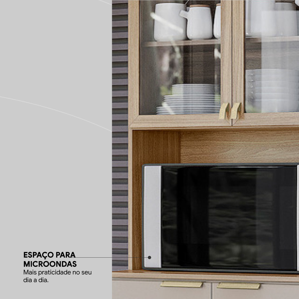 KIT COZINHA AMORA 1,98 M – DEMÓBILE