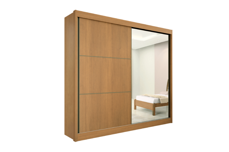 GUARDA-ROUPA 2 PORTAS TITANIUM 2,20 M – D’DORO MÓVEIS