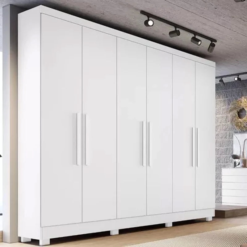 ROUPEIRO CASAL SERGIPE 6 PORTAS C/ PÉS 100% MDF – BIANCHI