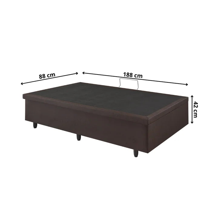 BASE BOX SOLTEIRO BAÚ BLINDADA 88x188 – ALTO NÍVEL