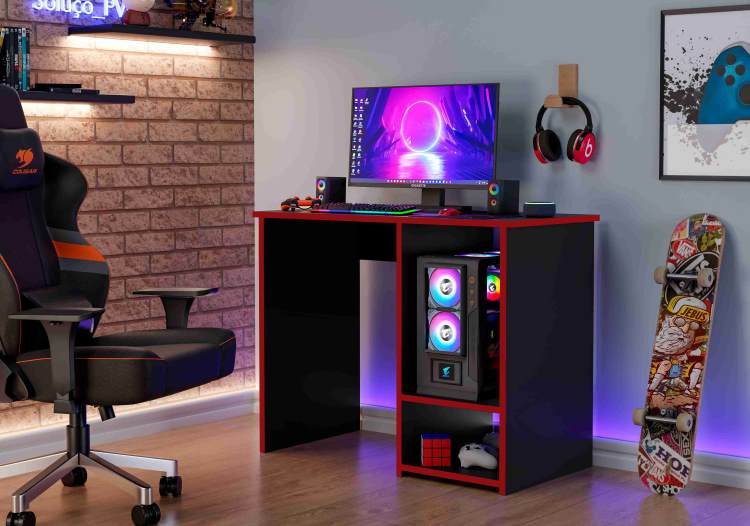 MESA GAMER PX – J&A MÓVEIS
