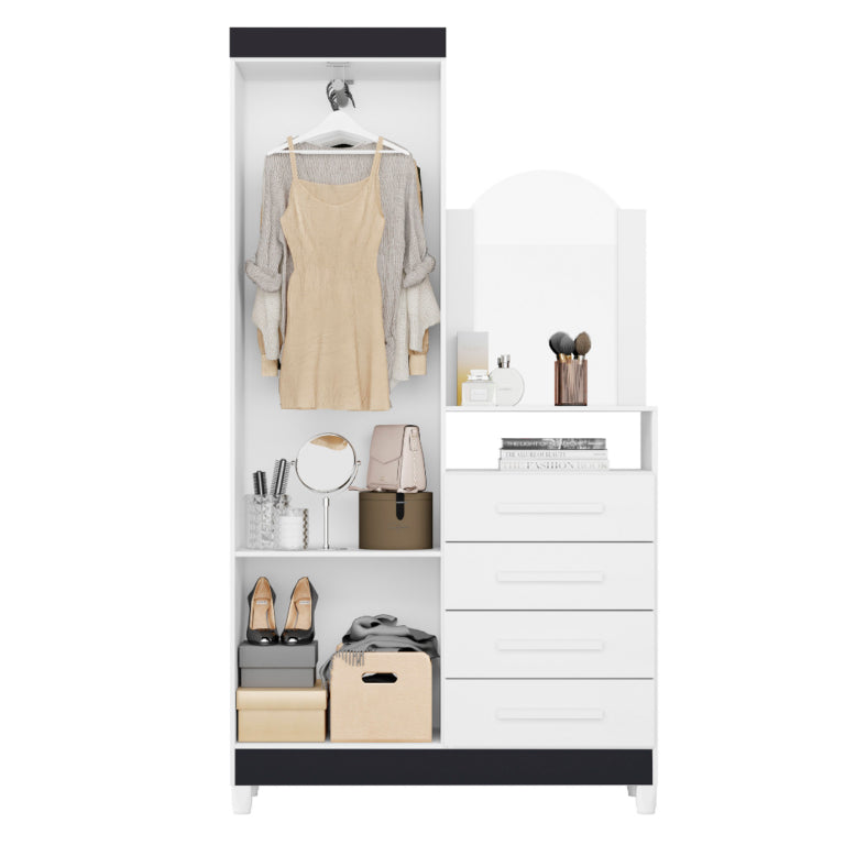 GUARDA-ROUPA/CÔMODA CAPRI – MÓVEIS ALBATROZ