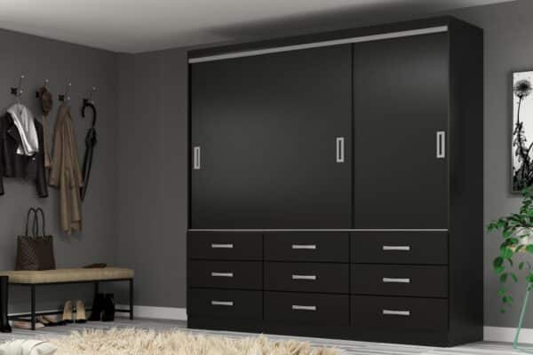 GUARDA-ROUPA ISABELA 3 PORTAS - SEM ESPELHO