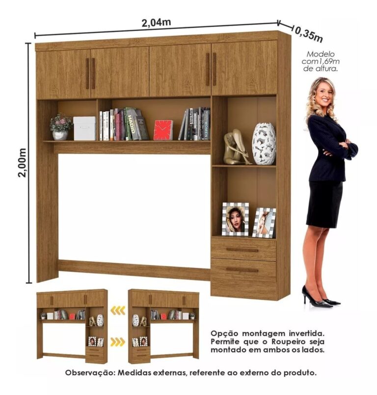 MODULADO 4 PORTAS – CARIOCA MÓVEIS