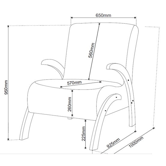POLTRONA MARTHA/FLOWER – VIERO MÓVEIS