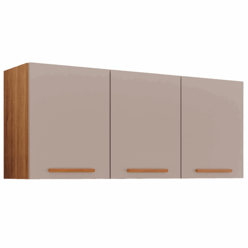 ARMÁRIO DE COZINHA AÉREO NEW VALÊNCIA TRIPLO 1,20M