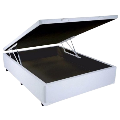 COLCHÃO BIO CLASSIC CASAL ONE SIDE COM MOLAS ENSACADAS 22X188X138 BIO FLEX + BASE BAÚ
