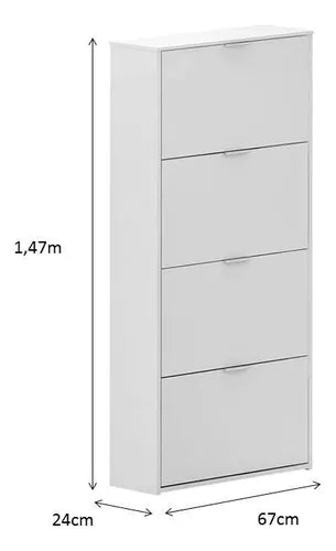 SAPATEIRA 4 PORTAS SAFIRA QUARTA DIVISÃO