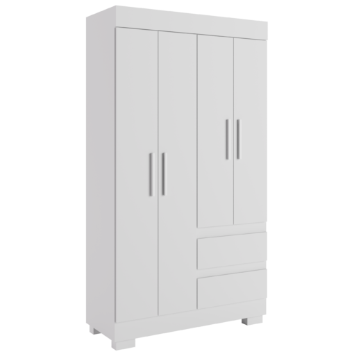 GUARDA-ROUPA 4 PORTAS MAYA 0,98 – ACP MÓVEIS