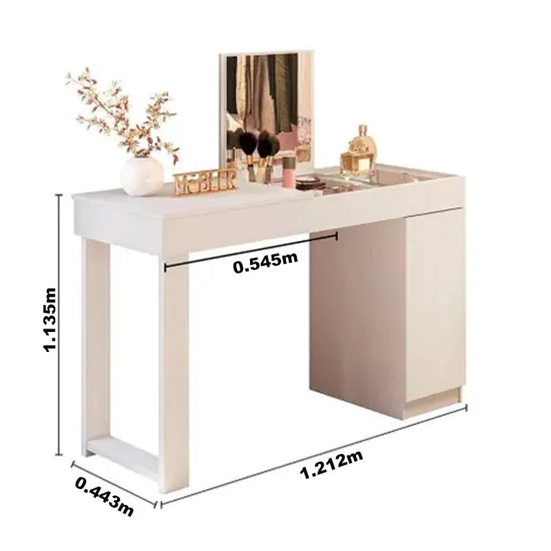 Escrivaninha E Penteadeira Love Larg. 1,212m – Mobler