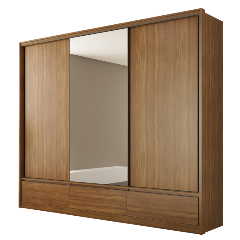 GUARDA-ROUPA 3 PORTAS LOUNGE 2,67 M – DEMÓBILE