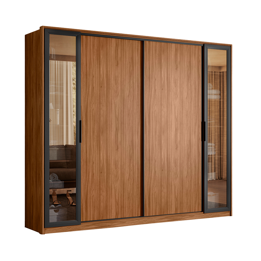 GUARDA-ROUPA 4 PORTAS LAREDO 2,67 M – DEMÓBILE