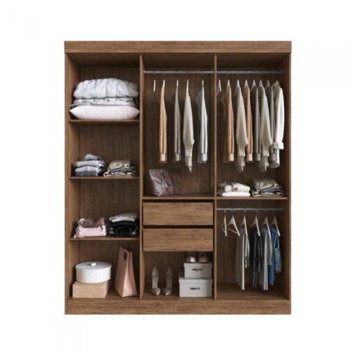 GUARDA-ROUPA 6 PORTAS REFLECTA SAN DIEGO 26900 1,80 M – DORIPEL