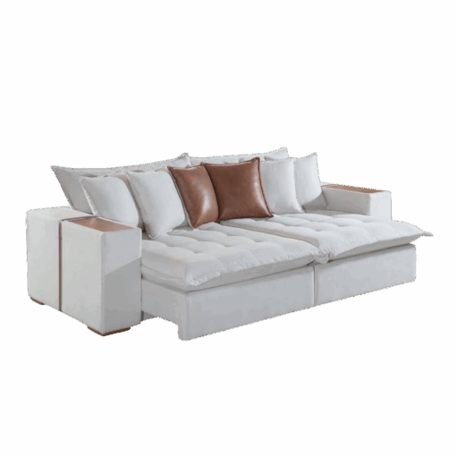 SOFÁ CAMA RETRÁTIL TEBAS/THEBAS 2,32 M – INNOVE ESTOFADOS