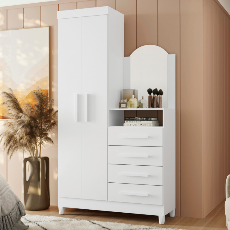 GUARDA-ROUPA/CÔMODA CAPRI – MÓVEIS ALBATROZ