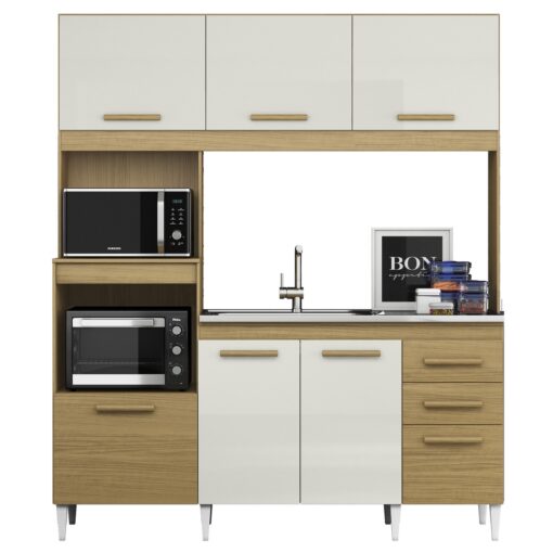 Kit Cozinha Para Pia Camila 1,81 M – Aramóveis