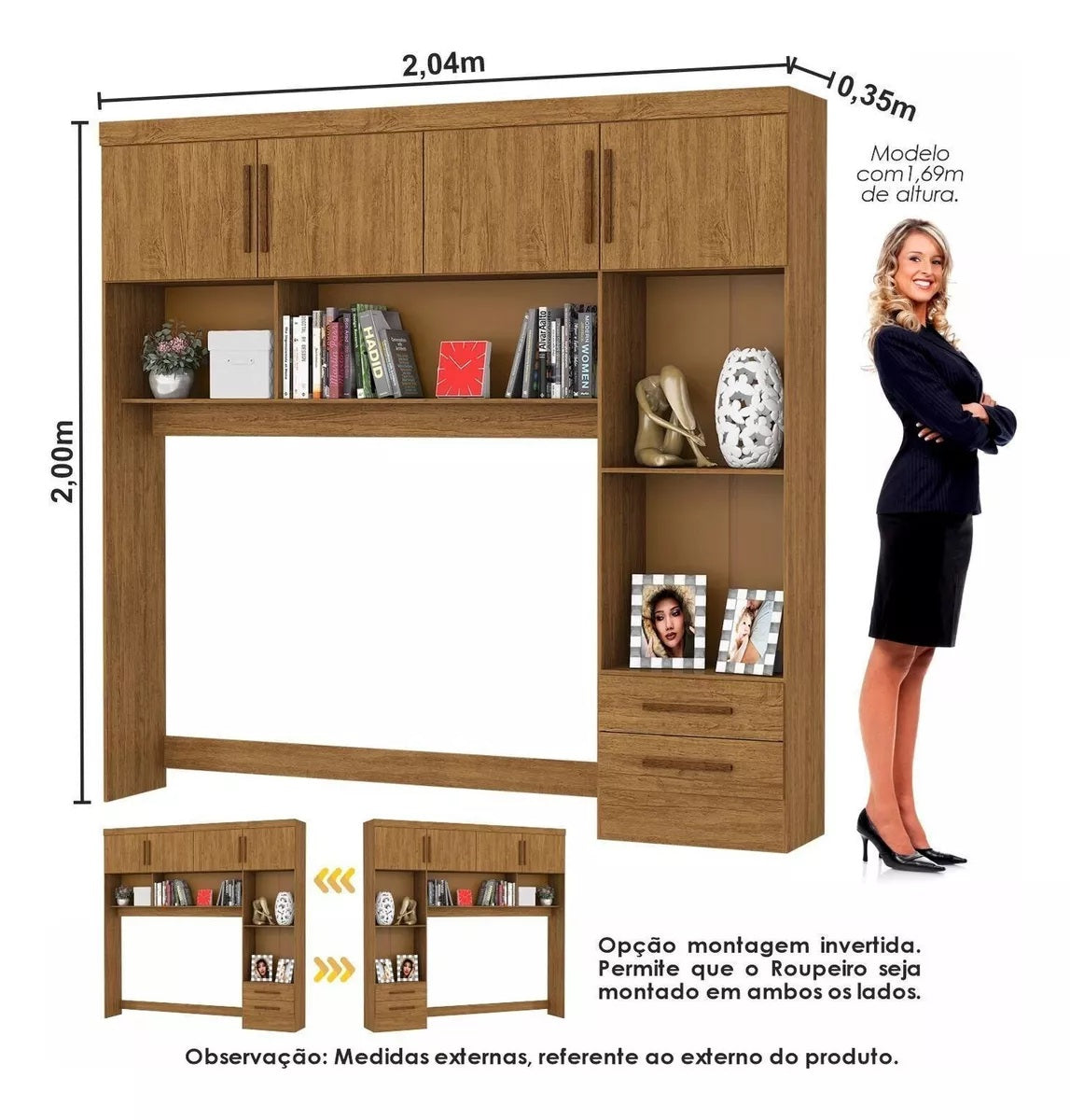 MODULADO 4 PORTAS – CARIOCA MÓVEIS