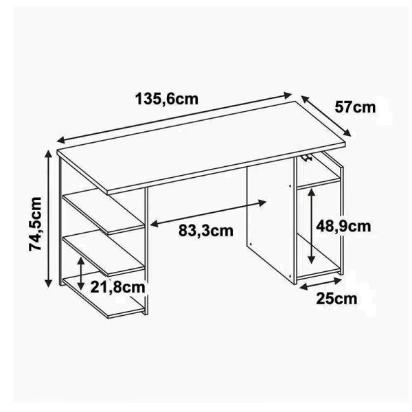 MESA GAMER NT 2065 - NOTAVEL