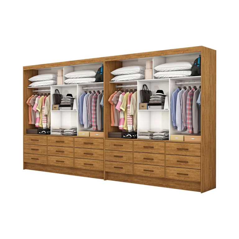 CLOSET SEVILHA 1,62 M × 1,62 M – CARIOCA MÓVEIS