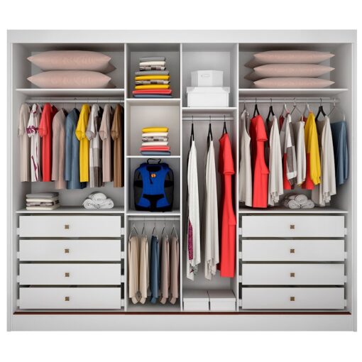 GUARDA-ROUPA SOLLO PLUS (1 PORTA ESPELHADA) 2,736 – NOVO HORIZONTE