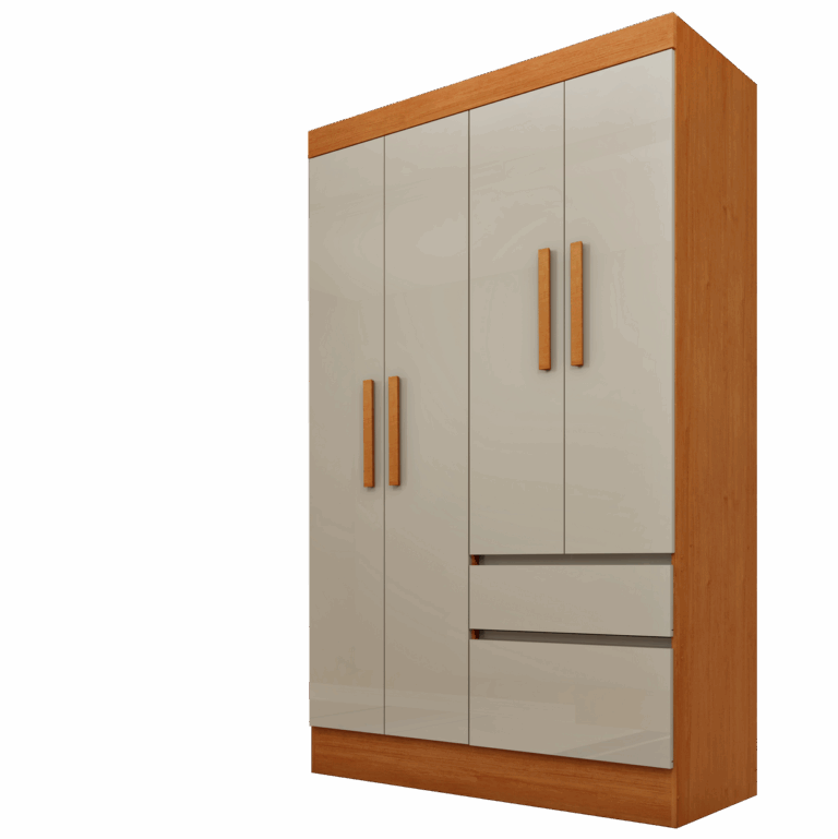 GUARDA-ROUPA 4 PORTAS OREGON/BELIZE 1,08 – TCIL