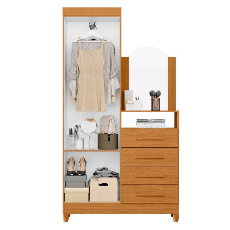 GUARDA-ROUPA/CÔMODA CAPRI – MÓVEIS ALBATROZ