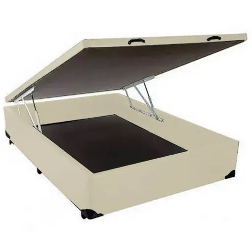 COLCHÃO CASAL DOM 32CM / D33 MOLAS ENSACADAS - BIOFLEX + Base Baú Casal