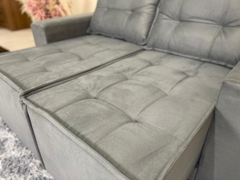 Sofá Retrátil E Reclinável Roma 1.60m