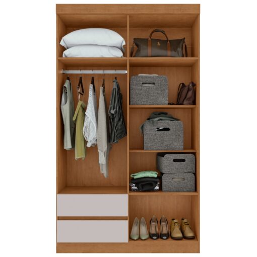 GUARDA-ROUPA 4 PORTAS ZEUS 1,19 M – LOPAS