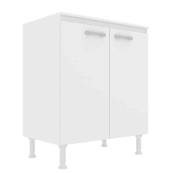 BALCÃO DE COZINHA DUPLO PARA COOKTOP 80CM - EVIDÊNCIA MÓVEIS