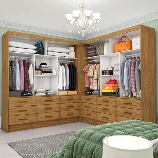 CLOSET SEVILHA 1,62 M × 1,62 M – CARIOCA MÓVEIS