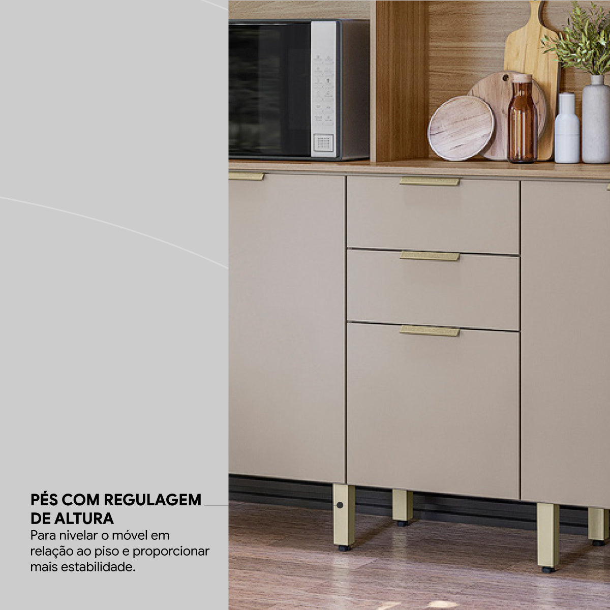 KIT COZINHA AMORA 1,98 M – DEMÓBILE