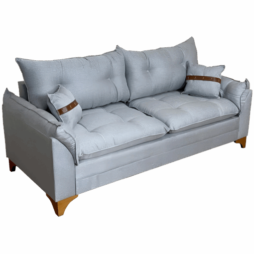 SOFÁ 3 LUGARES CRETA LINHO – BOARETO ESTOFADOS