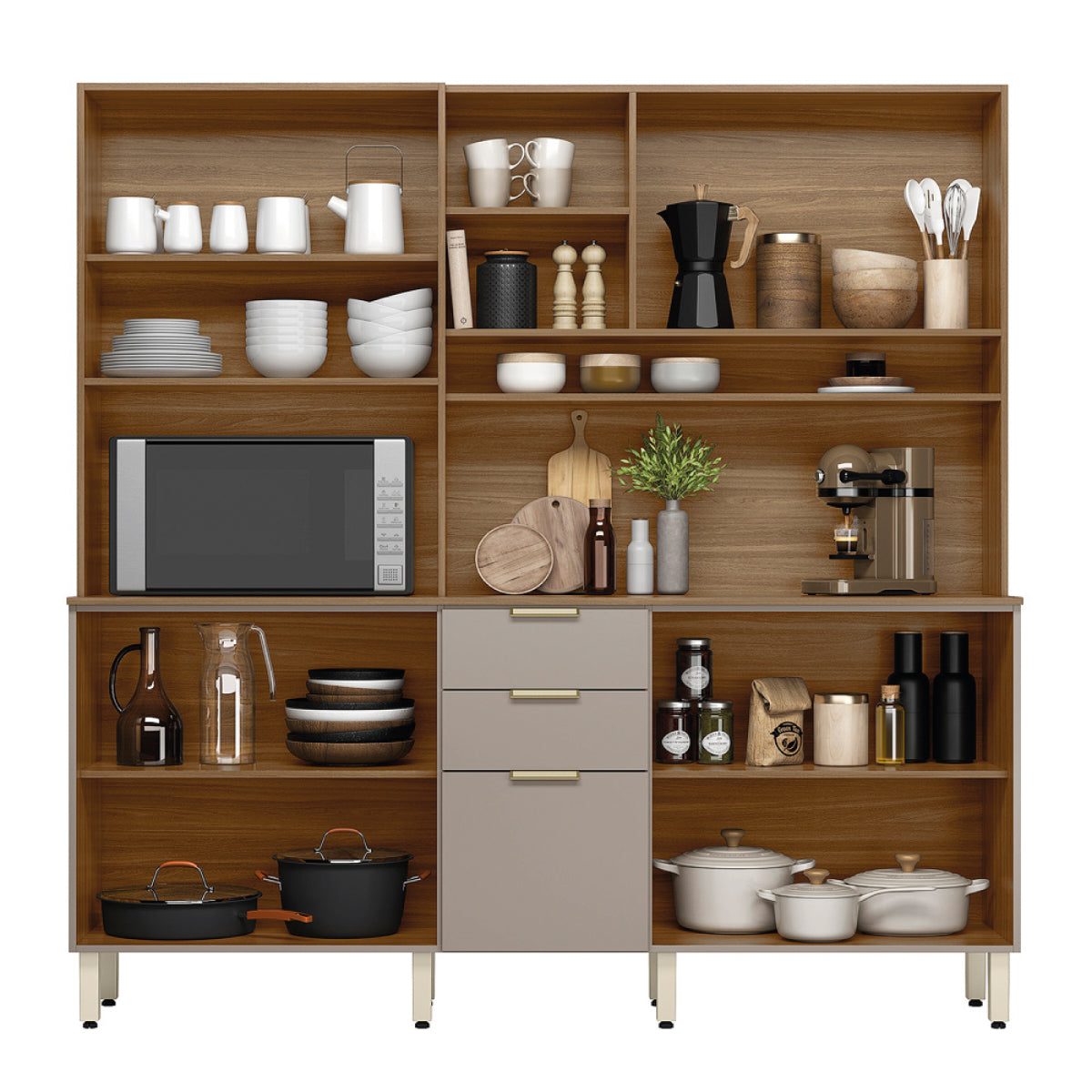 KIT COZINHA AMORA 1,98 M – DEMÓBILE