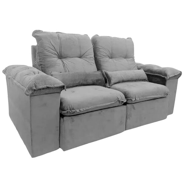 SOFÁ RETRÁTIL E RECLINÁVEL ARSENAL 1,95M - B ESTOFADOS