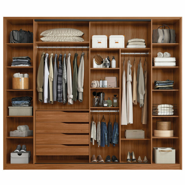 GUARDA-ROUPA 4 PORTAS LAREDO 2,67 M – DEMÓBILE