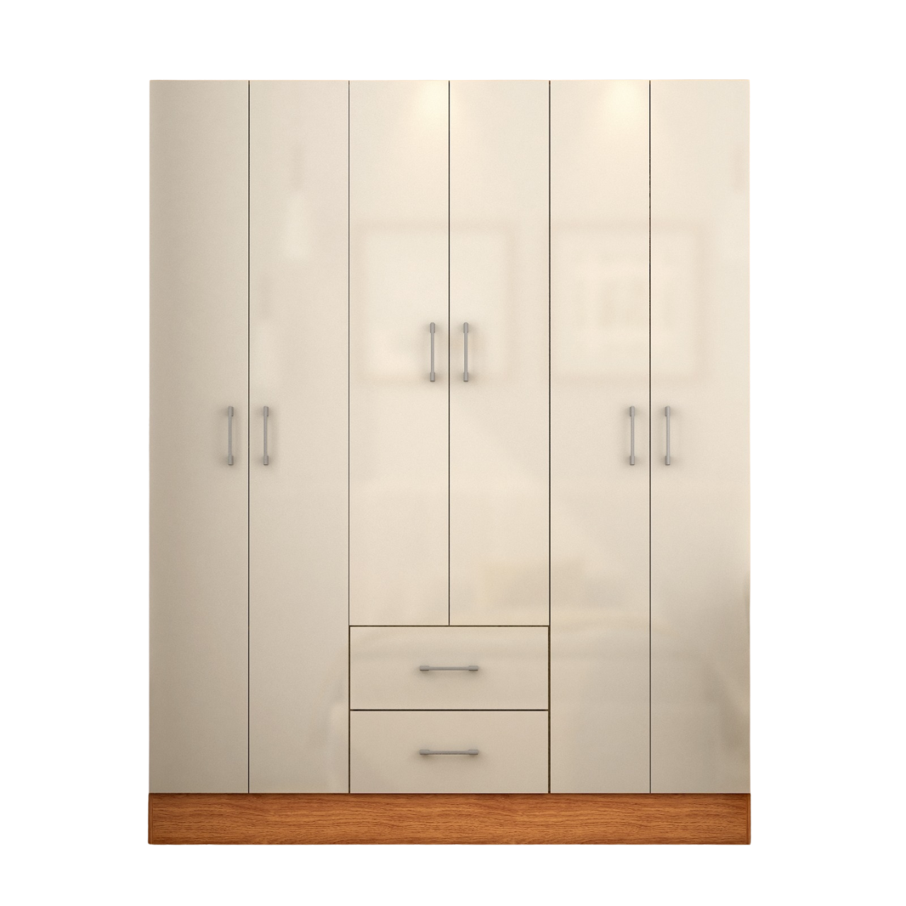 GUARDA-ROUPA 6 PORTAS JAMAICA 6002 1,34 – FELLICCI