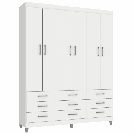 GUARDA-ROUPA 6 PORTAS PARATY 3690 1,50 – FELLICCI