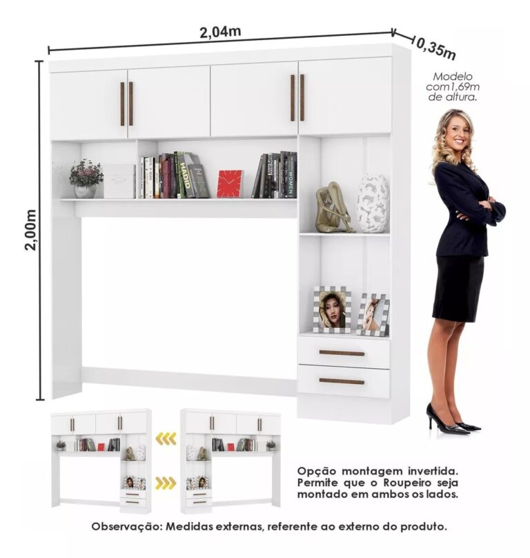 MODULADO 4 PORTAS – CARIOCA MÓVEIS