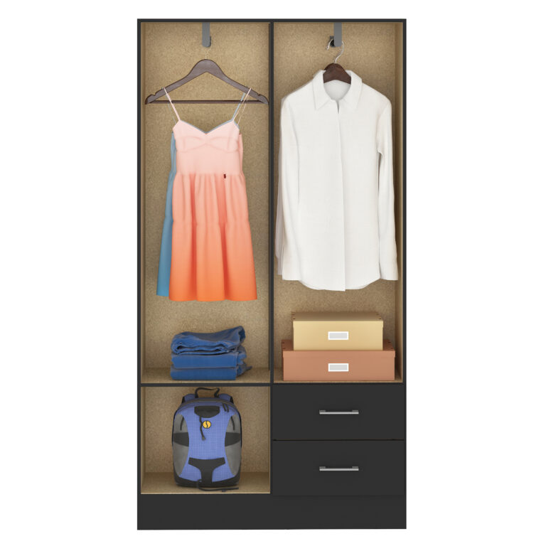 GUARDA-ROUPA 4 PORTAS PANAMÁ 4002 0,90M - FELLICCI