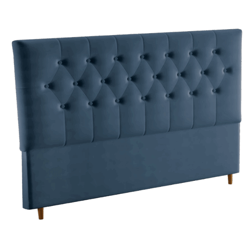 CABECEIRA CASAL TURIM VELUDO – LARMÓVEIS/TREVO ESTOFADOS